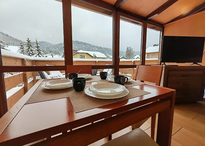 Homestay szállás Wieczorek Goscinne Caloroczne Jacuzzi Ogrodowe Szczyrk