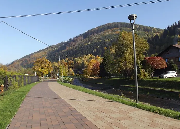 Wieczorek Goscinne Caloroczne Jacuzzi Ogrodowe Homestay szállás Szczyrk